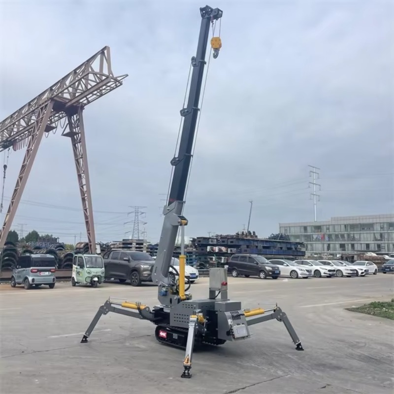 Heavy Equipment Electrical - Kompakt Mini Örümcek Vinç Hidrolik Elektrikli