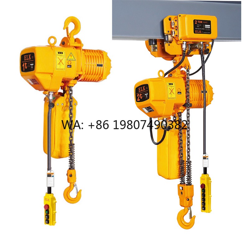 Heavy Equipment Electrical - Çift Hızlı Elektrikli Zincirli Vinç 1