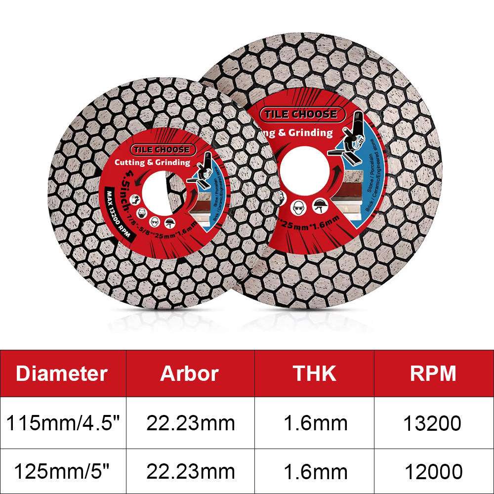 D115mm/125mm Elmas Bıçak Elmas - Brick Cutting Saw incelemesi ve fiyatı