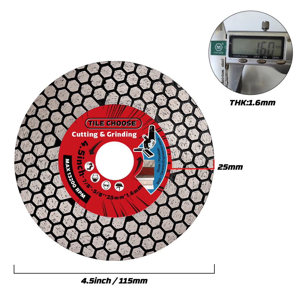 D115mm/125mm Elmas Bıçak Elmas - Brick Cutting Saw incelemesi ve fiyatı