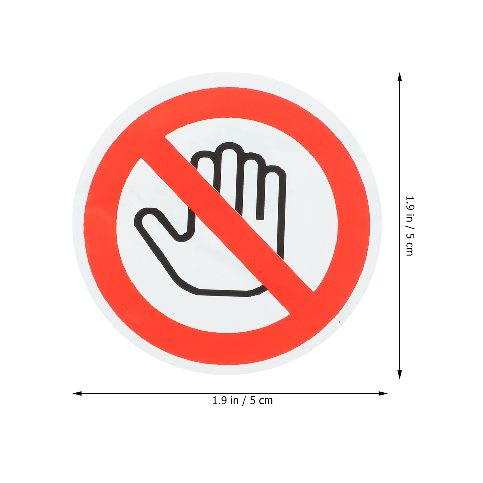 10 Adet Dokunmayın Vinil Uyarı - Heavy Equipment Sign incelemesi ve fiyatı